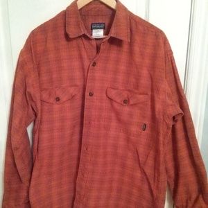 Patagonia button down, organic cotton